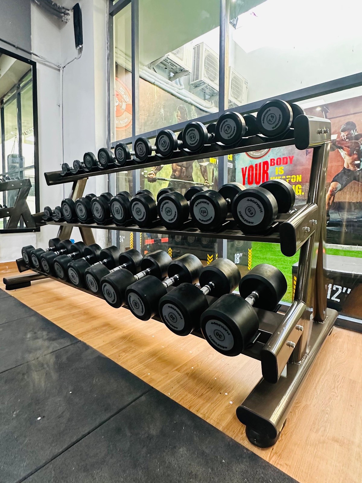 Gym 52 CrossFit and HIIT gym floor in Sector 52 Gurgaon