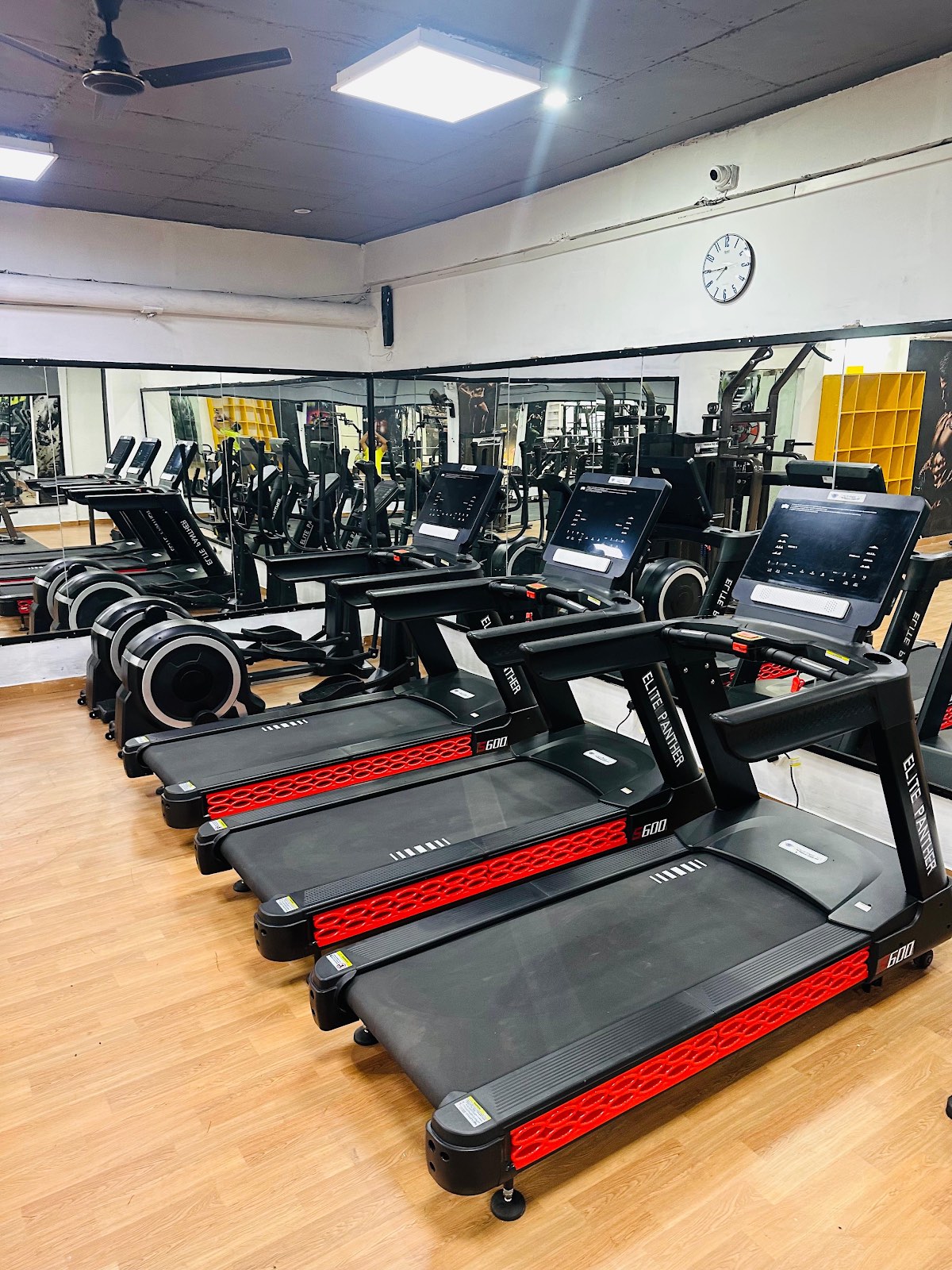 Modern gym equipment at Gym 52 Sector 52 Gurgaon