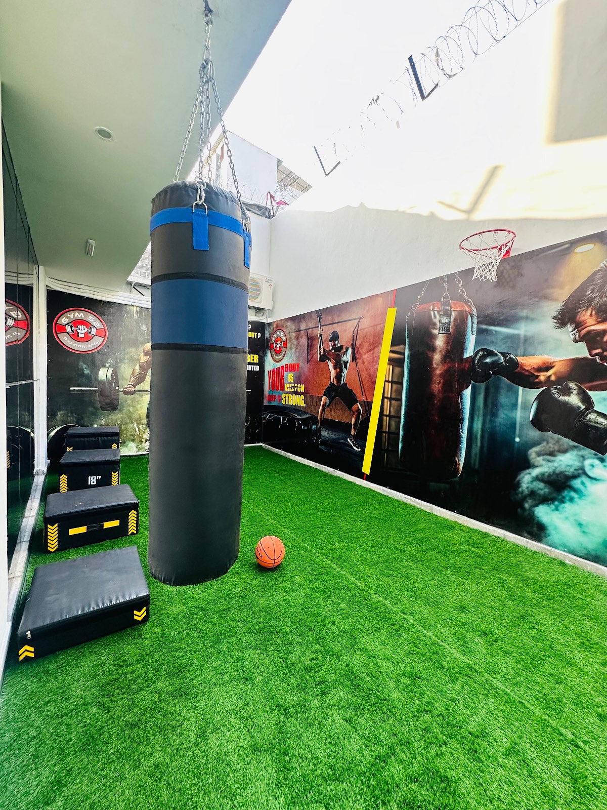 Gym 52 gym entrance near Ardee City Sector 52 Gurugram